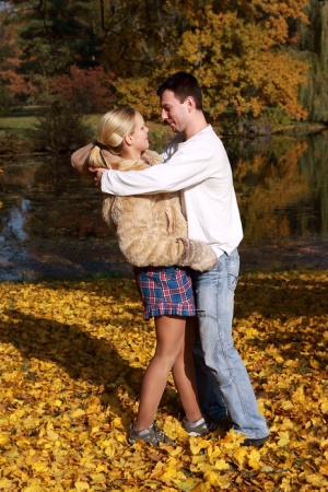 Blonde teen and her lover have sexual intercourse on a rug afore a wood stove 57017238