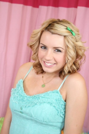 Cute blonde teen Lexi Belle can't wait to show off her 18 year old pussy 53913742