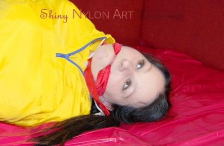 Shiny Nylon Arts Bound Naked XXX