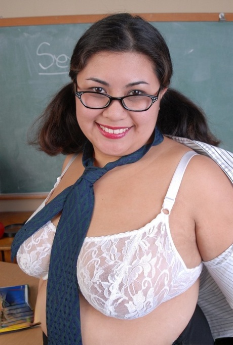 Fatty with glasses does more than teach in classroom after stripping 27688912
